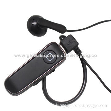 3.0 Bluetooth Stereo Headset, Built-in Rechargeable Lithium Polymer Battery